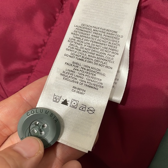 Columbia Grandeur Peak grayish green coat, size M - Picture 10 of 14